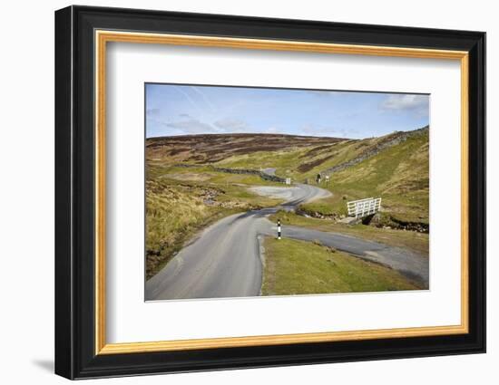 Ford in the Road Made Famous by James Herriot Tv Series, Swaledale, Yorkshire Dales-Mark Mawson-Framed Photographic Print