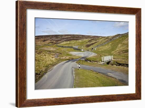 Ford in the Road Made Famous by James Herriot Tv Series, Swaledale, Yorkshire Dales-Mark Mawson-Framed Photographic Print