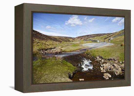 Ford in the Road Made Famous by James Herriot Tv Series, Swaledale, Yorkshire Dales-Mark Mawson-Framed Premier Image Canvas