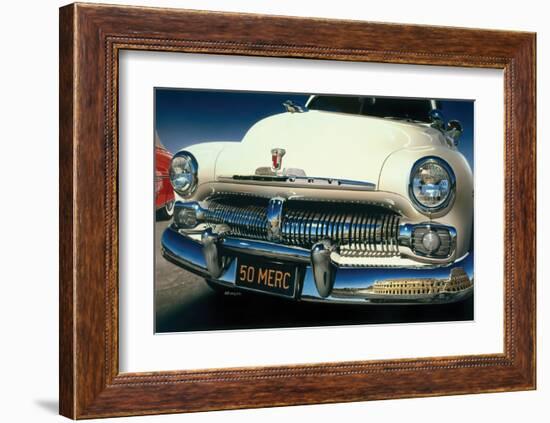 Ford Mercury '50 in Roma-Graham Reynold-Framed Art Print