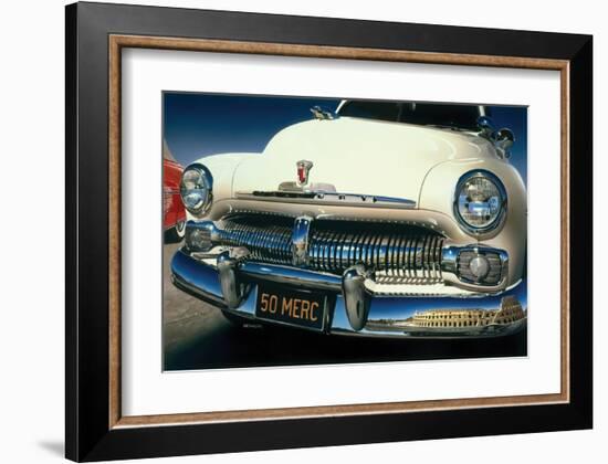 Ford Mercury '50 in Roma-Graham Reynold-Framed Art Print