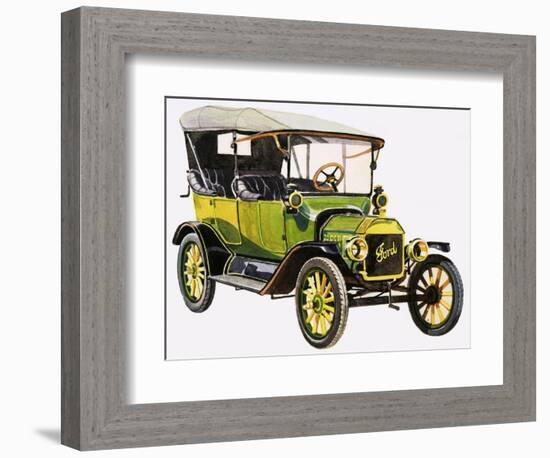 Ford Model T-null-Framed Giclee Print