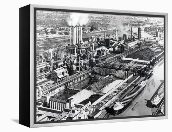 Ford Motor Company, River Rouge Plant, Dearborn, Michigan, Early 1950S-null-Framed Premier Image Canvas