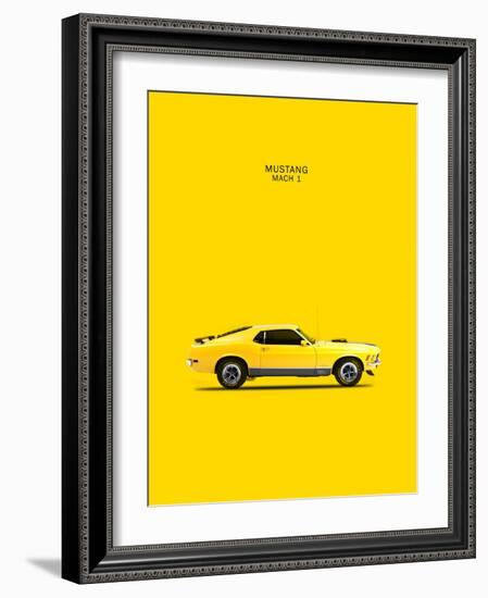 Ford Mustang Mach1 1970-Mark Rogan-Framed Premium Giclee Print