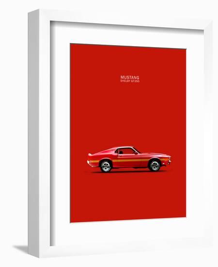 Ford Mustang Shelby GT350 1969-Mark Rogan-Framed Art Print