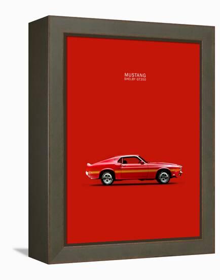 Ford Mustang Shelby GT350 1969-Mark Rogan-Framed Stretched Canvas