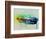 Ford Mustang Watercolor 2-NaxArt-Framed Premium Giclee Print