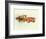 Ford Mustang Watercolor-NaxArt-Framed Art Print