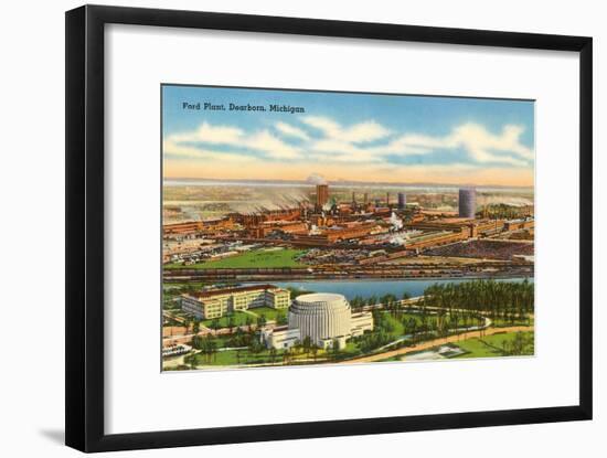 Ford Plant, Dearborn, Michigan-null-Framed Art Print