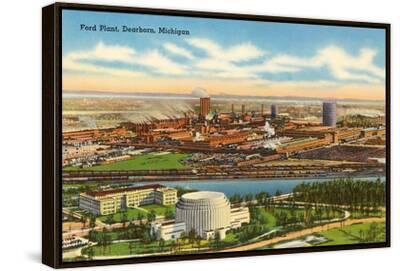 Ford Plant, Dearborn, Michigan Premium Giclee Print | Art.com