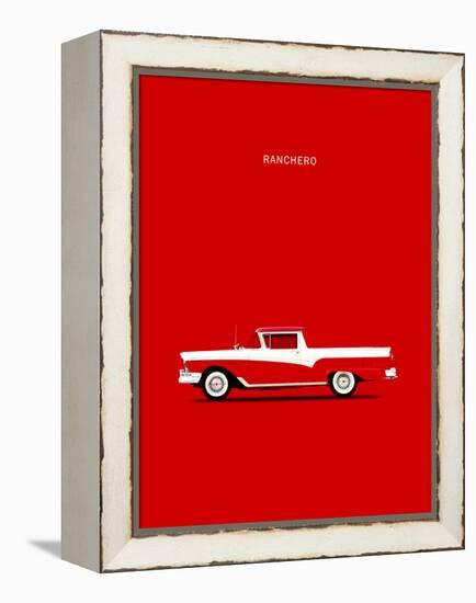 Ford Ranchero 57-Mark Rogan-Framed Stretched Canvas