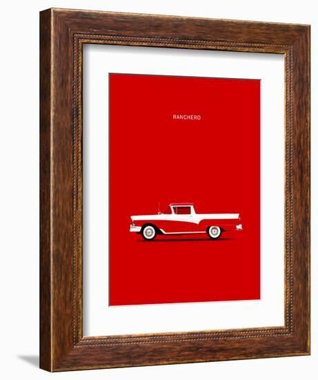 Ford Ranchero 57-Mark Rogan-Framed Art Print