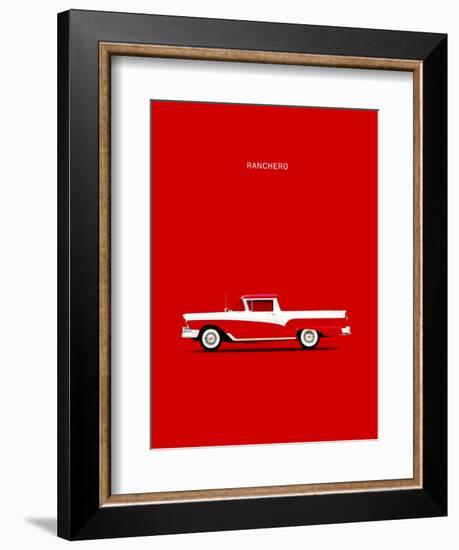 Ford Ranchero 57-Mark Rogan-Framed Art Print