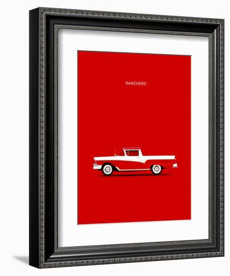 Ford Ranchero 57-Mark Rogan-Framed Art Print