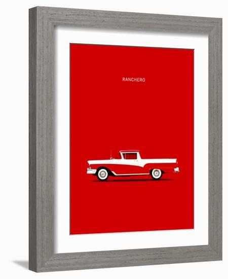 Ford Ranchero 57-Mark Rogan-Framed Premium Giclee Print