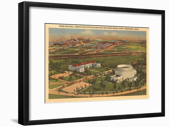 Ford Rotunda, Dearborn, Michigan-null-Framed Art Print