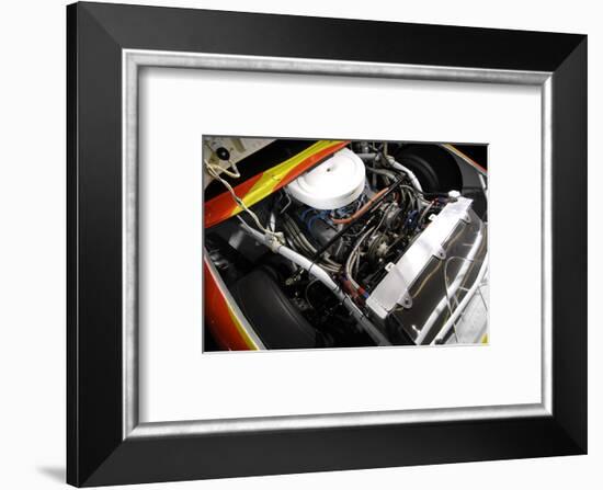 Ford Taurus winston cup race tide nascar 1999-Simon Clay-Framed Photographic Print