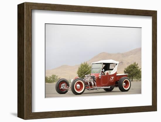 Ford the big t show Custom rod 1923-Simon Clay-Framed Photographic Print