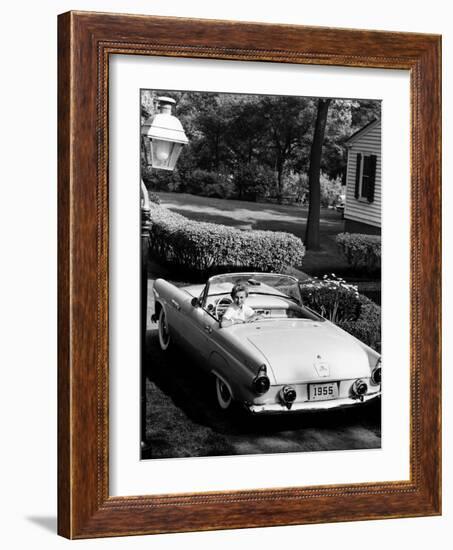 Ford Thunderbird, 1955-null-Framed Photographic Print