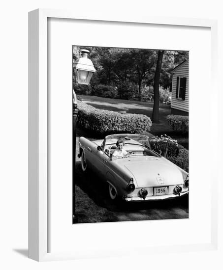 Ford Thunderbird, 1955-null-Framed Photographic Print