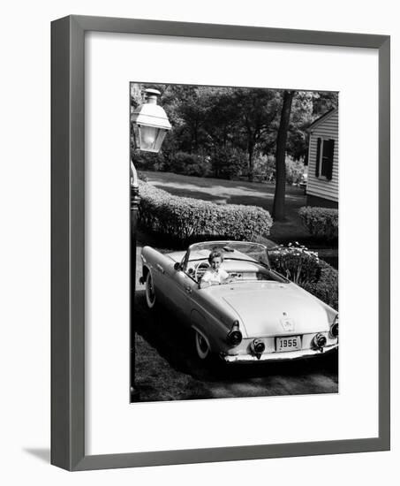 Ford Thunderbird, 1955-null-Framed Photographic Print