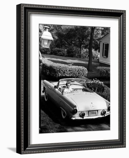 Ford Thunderbird, 1955-null-Framed Photographic Print