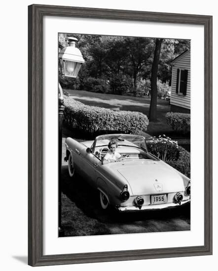 Ford Thunderbird, 1955-null-Framed Photographic Print