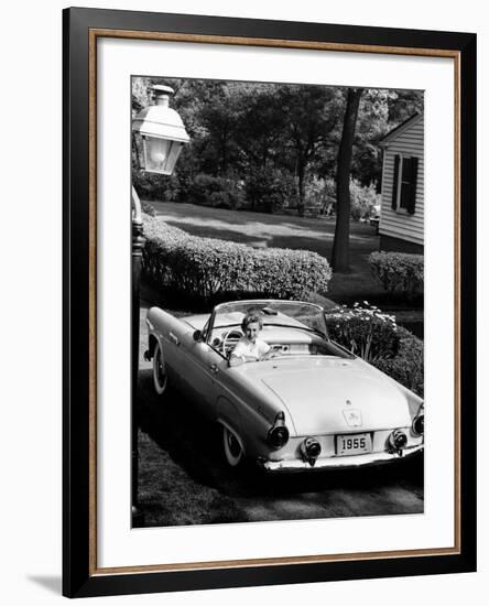 Ford Thunderbird, 1955-null-Framed Photographic Print