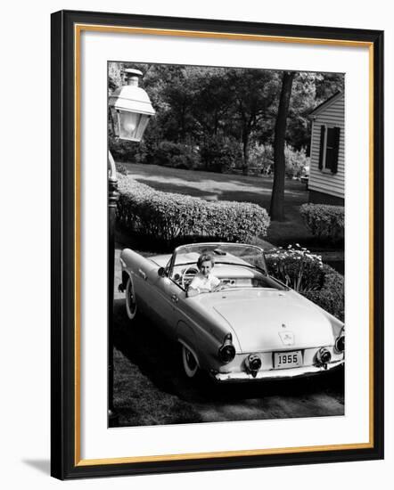 Ford Thunderbird, 1955-null-Framed Photographic Print