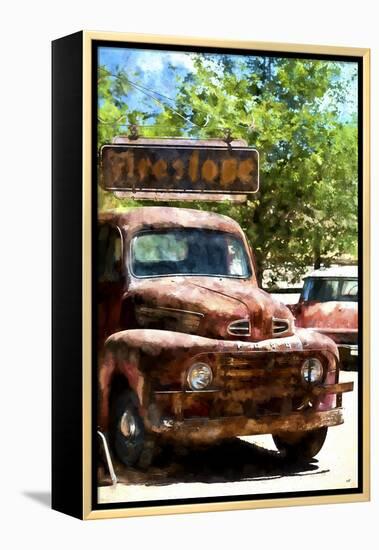 Ford Truck 66-Philippe Hugonnard-Framed Premier Image Canvas