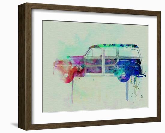 Ford Woody-NaxArt-Framed Art Print