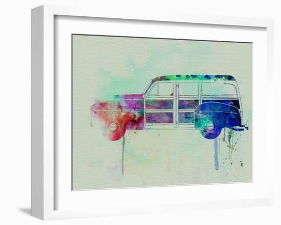 Ford Woody-NaxArt-Framed Art Print