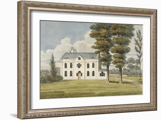 Fordhook House, Ealing, London, C1800-null-Framed Giclee Print