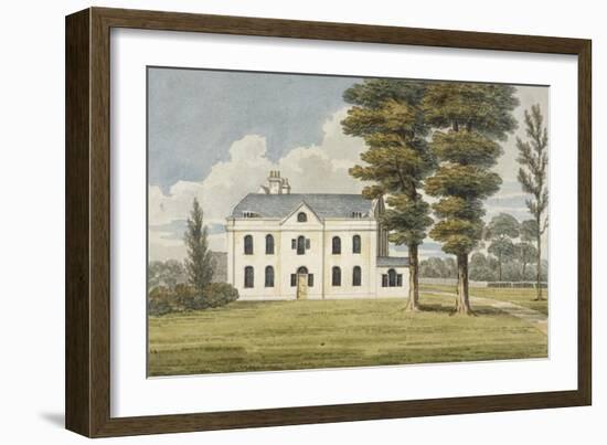 Fordhook House, Ealing, London, C1800-null-Framed Giclee Print