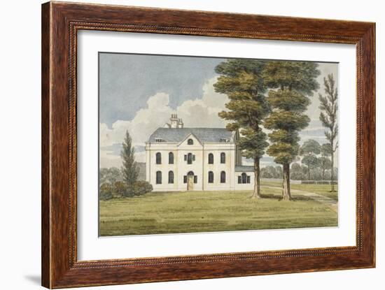 Fordhook House, Ealing, London, C1800-null-Framed Giclee Print