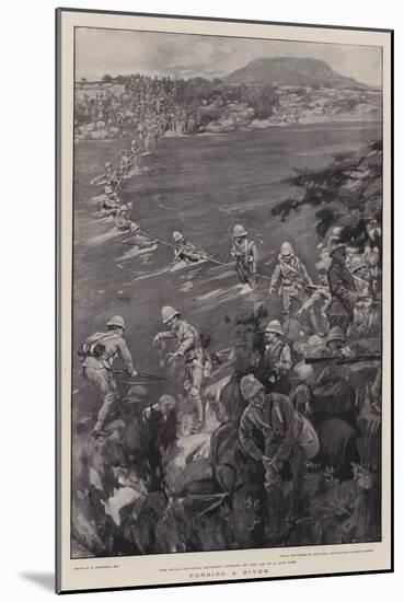 Fording a River-William Hatherell-Mounted Giclee Print