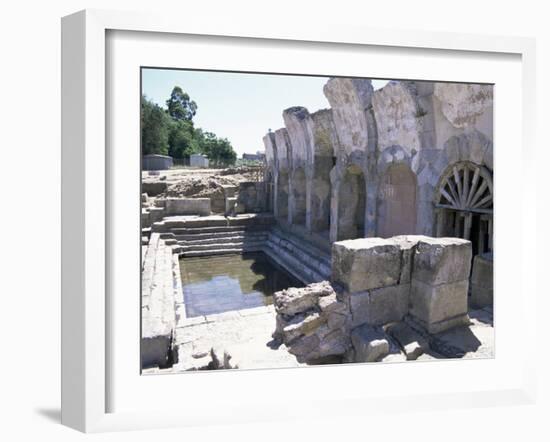 Fordongianus Roman Baths, Sardinia, Italy-Sheila Terry-Framed Photographic Print