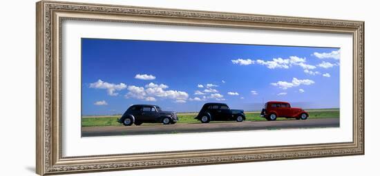 Fords on Old Route 66 USA-null-Framed Photographic Print