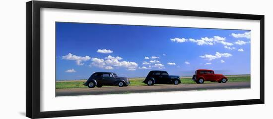 Fords on Old Route 66 USA-null-Framed Photographic Print