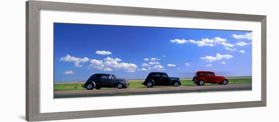 Fords on Old Route 66 USA-null-Framed Photographic Print