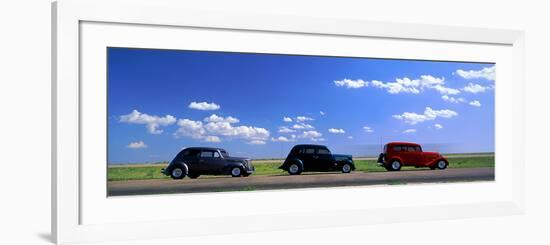 Fords on Old Route 66 USA-null-Framed Photographic Print