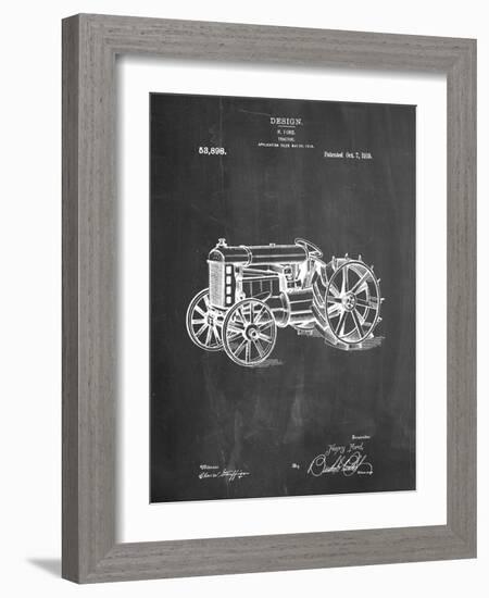 Fordson Tractor Patent-Cole Borders-Framed Art Print