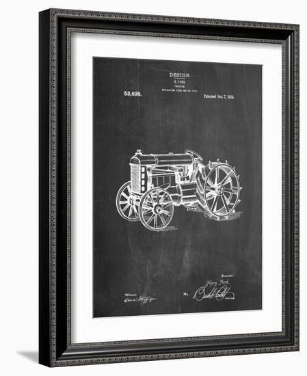 Fordson Tractor Patent-Cole Borders-Framed Art Print