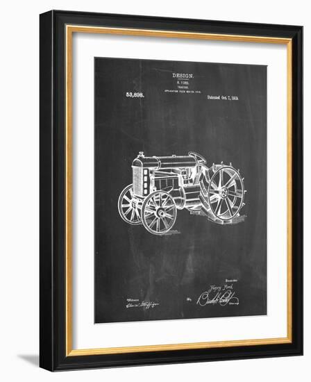 Fordson Tractor Patent-Cole Borders-Framed Art Print