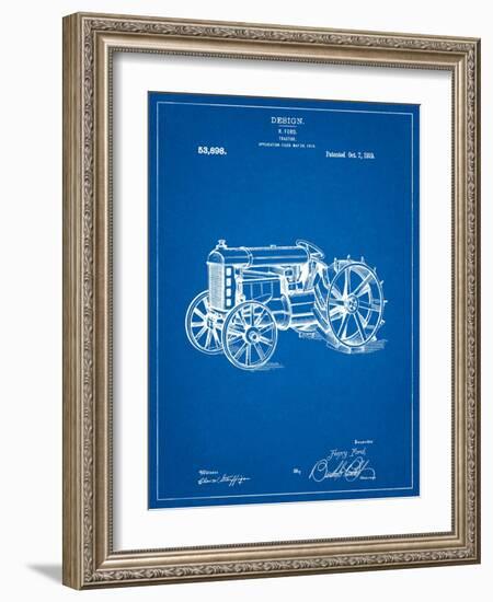 Fordson Tractor Patent-Cole Borders-Framed Art Print