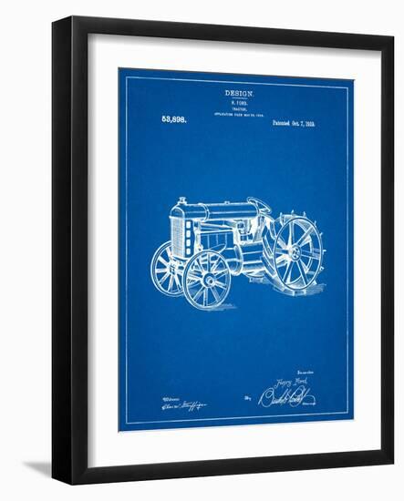 Fordson Tractor Patent-Cole Borders-Framed Art Print