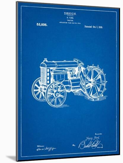 Fordson Tractor Patent-Cole Borders-Mounted Art Print