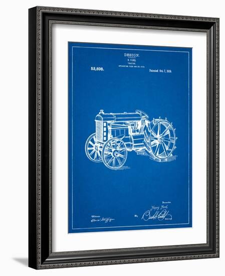 Fordson Tractor Patent-Cole Borders-Framed Art Print