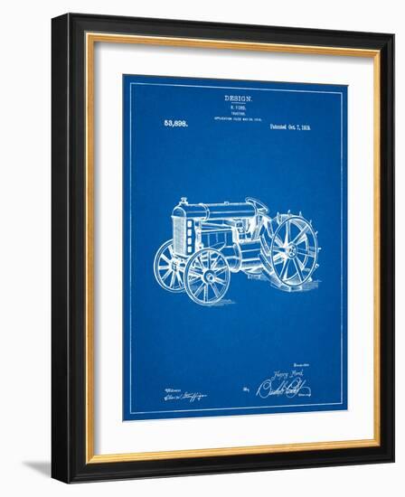 Fordson Tractor Patent-Cole Borders-Framed Art Print