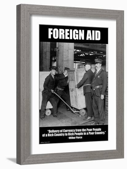 Foreign Aid-Wilbur Pierce-Framed Art Print